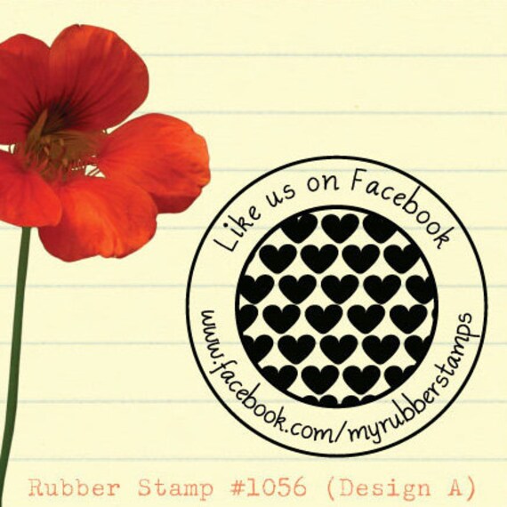 LOVE Rubber Stamp Personalized Wedding Stamp RSVP Invitation 
