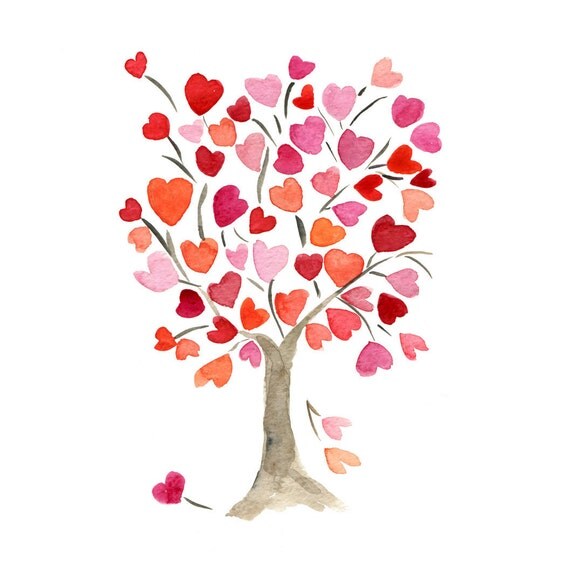 Hearts Tree from The Joy of Color