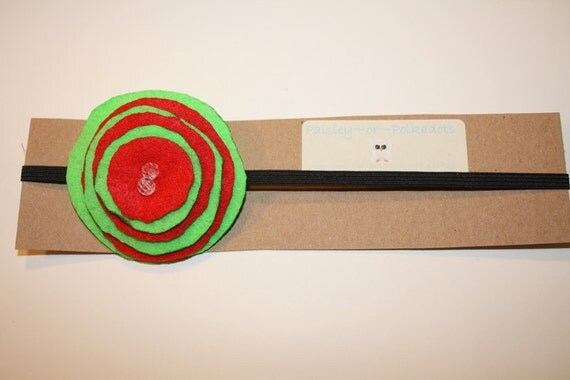 Holiday Blast Headband- paisleyorpolkadots