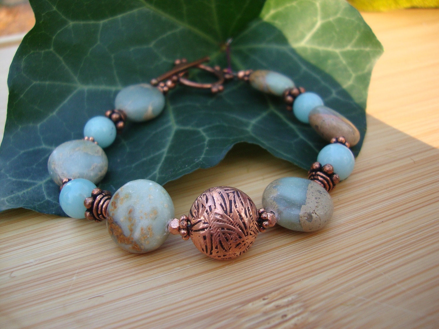 Copper And Jasper Bracelet Preview 1