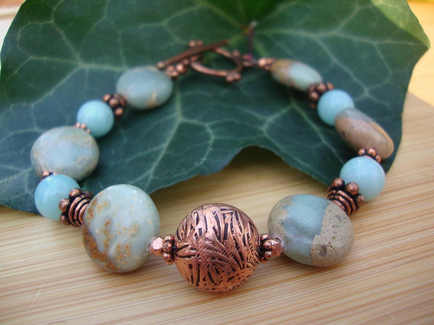 Copper And Jasper Bracelet Preview 3