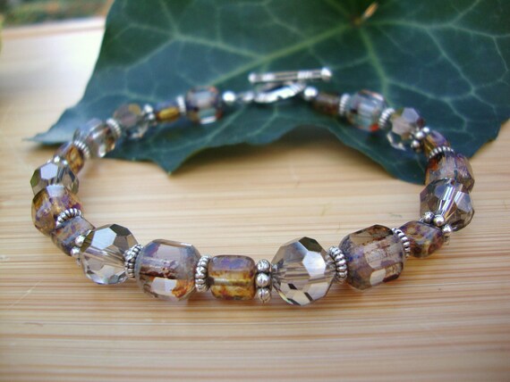 Cathedral Czech Glass Bracelet Preview 1