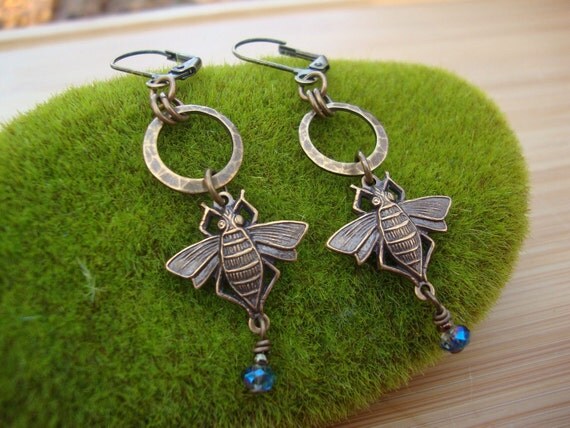 Bumble Bee Earrings Preview 2