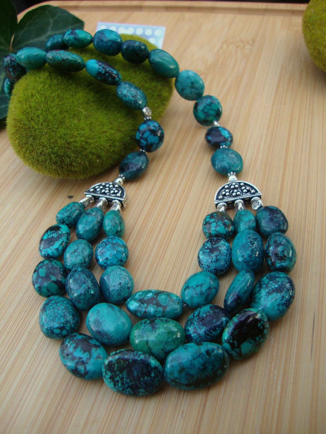 Chunky Turquoise Necklace Preview 2