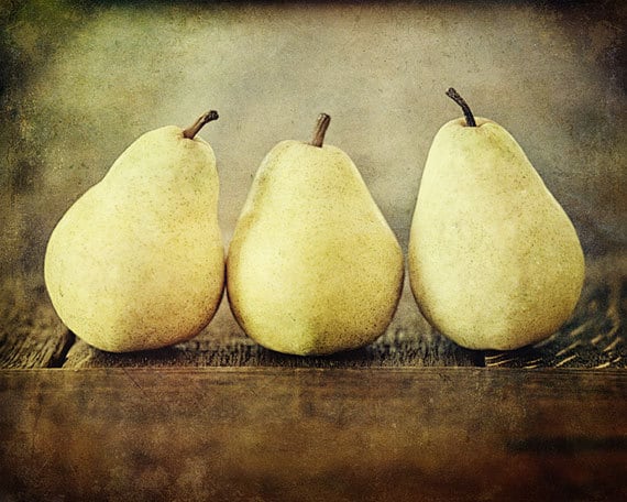 Rustic Pears from Lisa Russo Photography