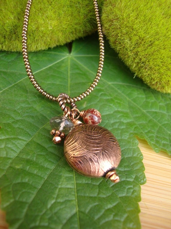 Copper Charm Necklace Preview 2