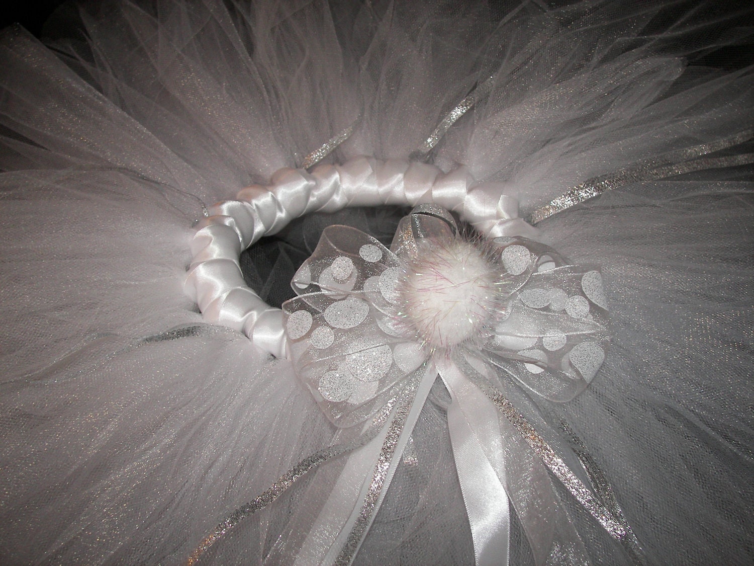 Snow Baby Bling Tutu Set--Unique and Original--Princess Perfect
