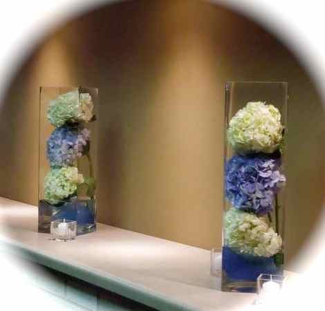 hydrangea wedding centerpieces