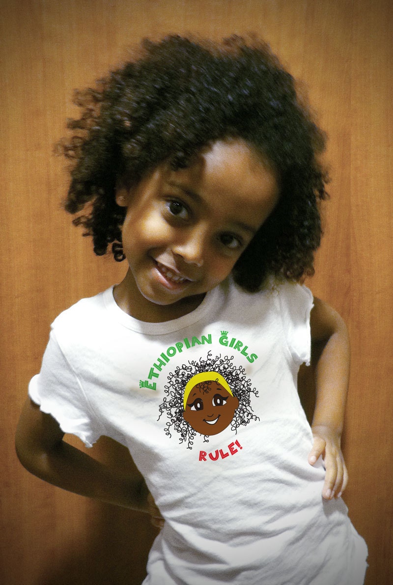 Ethiopian Pride Tshirt International Adoption