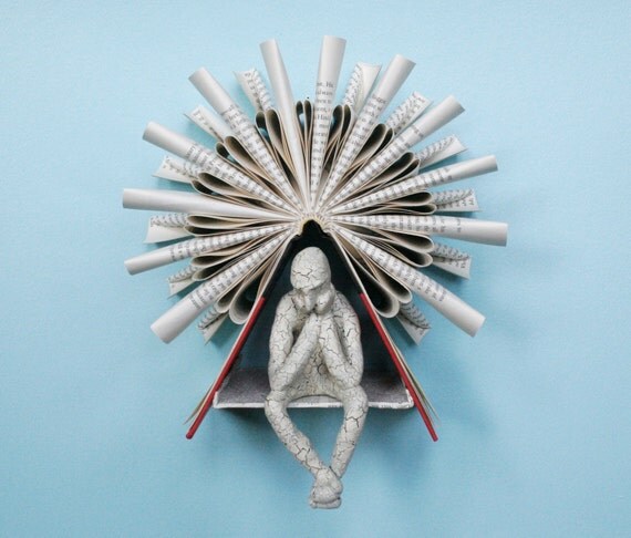 Thinker under Tree Fold (Original Sculpture)