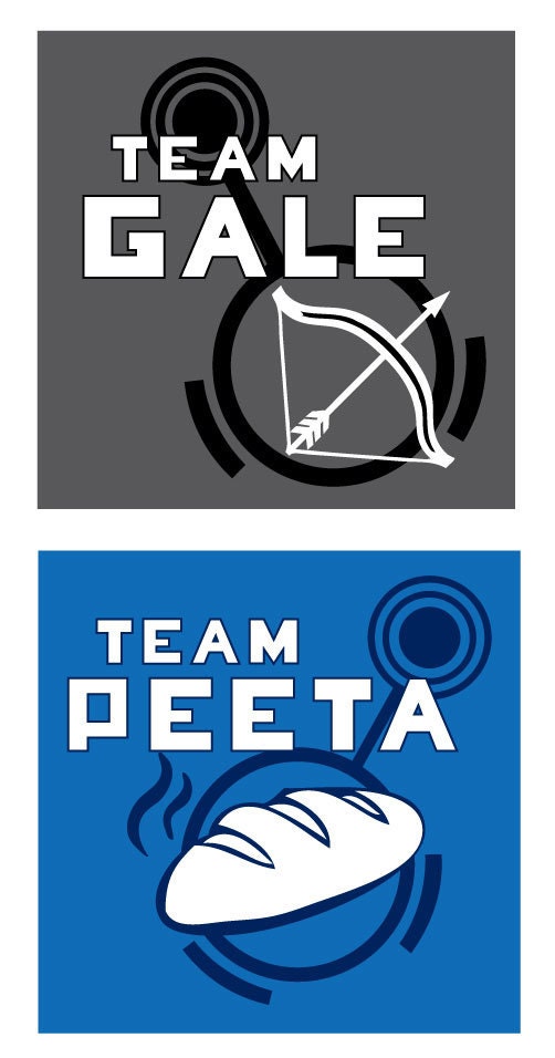 Hunger Games Team Peeta OR Gale
