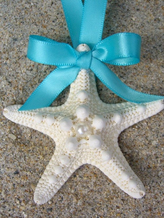 Starfish Beach Wedding Favor OrnamentTIFFANY BLUEBeach Weddings Wedding 