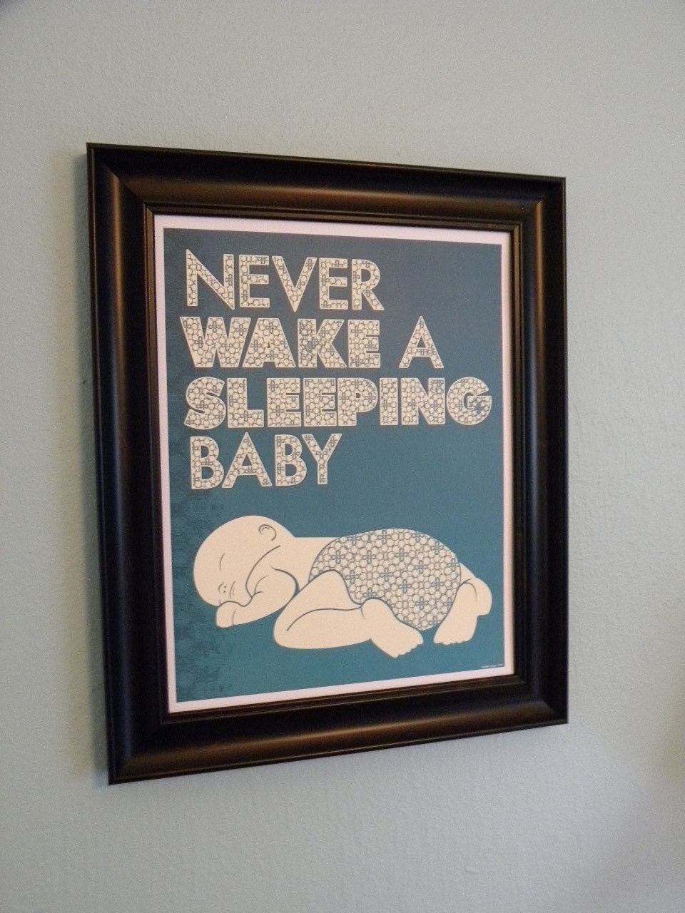Never Wake a Sleeping Baby Poster Art