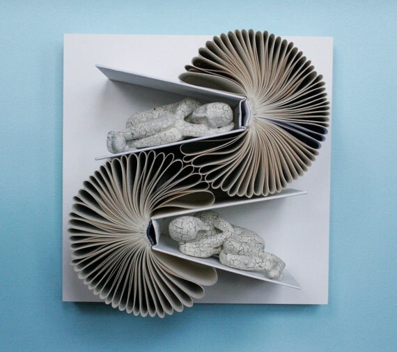 Double Book Birdie (Original Sculpture)