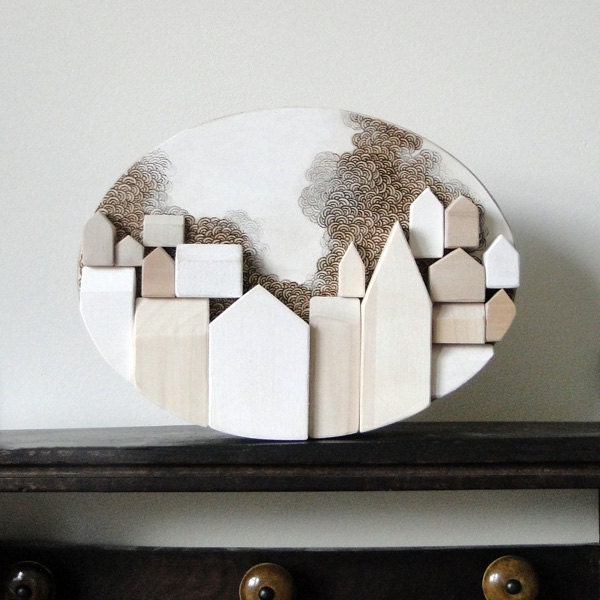 wood wall sculpture- TheHauntedHollowTree