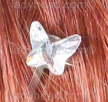 Swarovski Crystal Butterfly Hair Pin