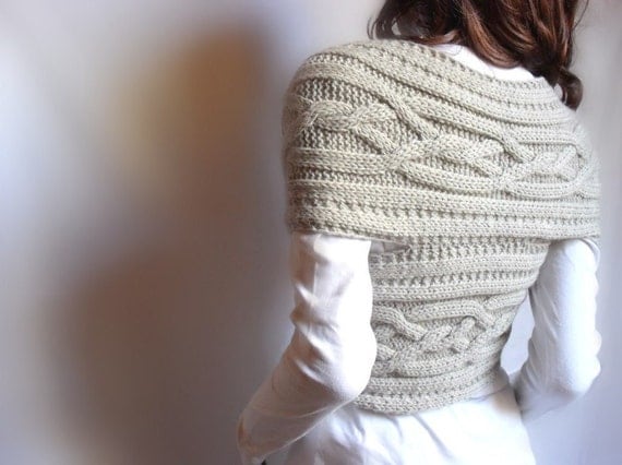 Criss Cross Cabled Sweater Vest PDF PATTERN Design by Pilland