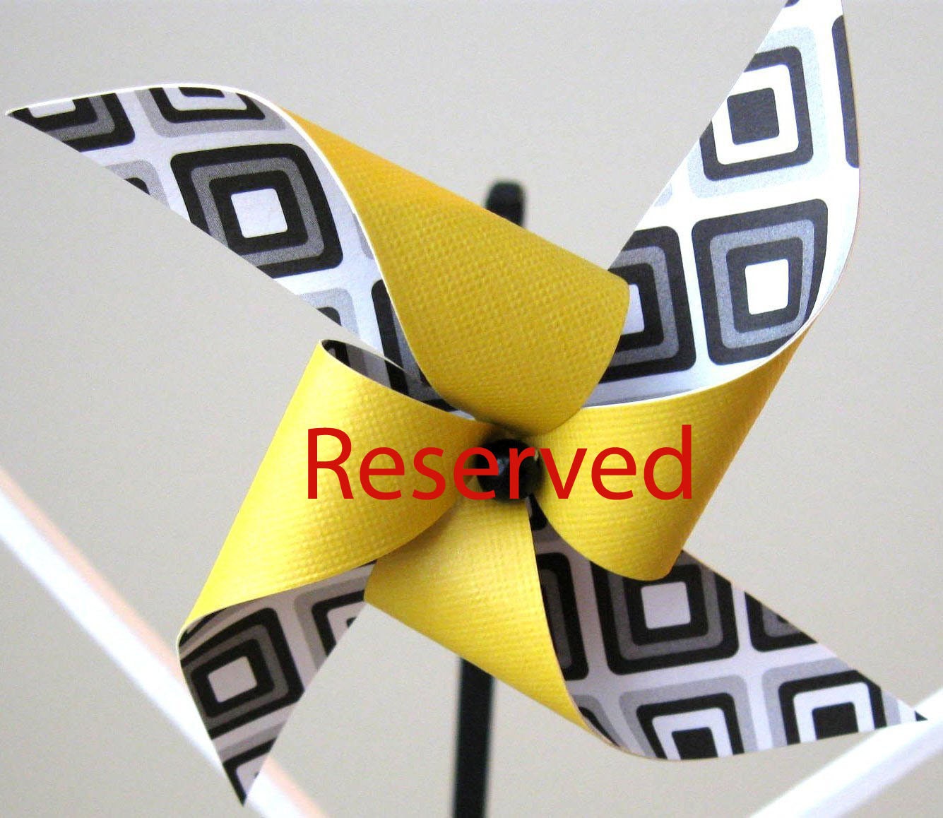 Pinwheel Baby Nursery Crib Mobile - Reserved for Kim