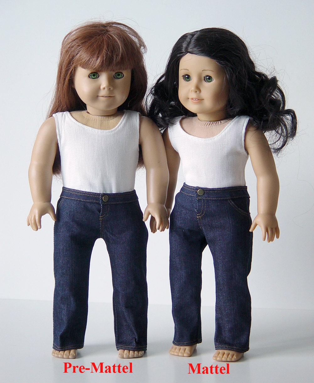 American Girl Doll Clothes --Jeans --Made to Fit (1-01/02)