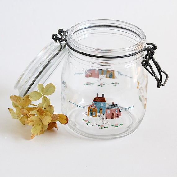 ARC of France Glass Jar