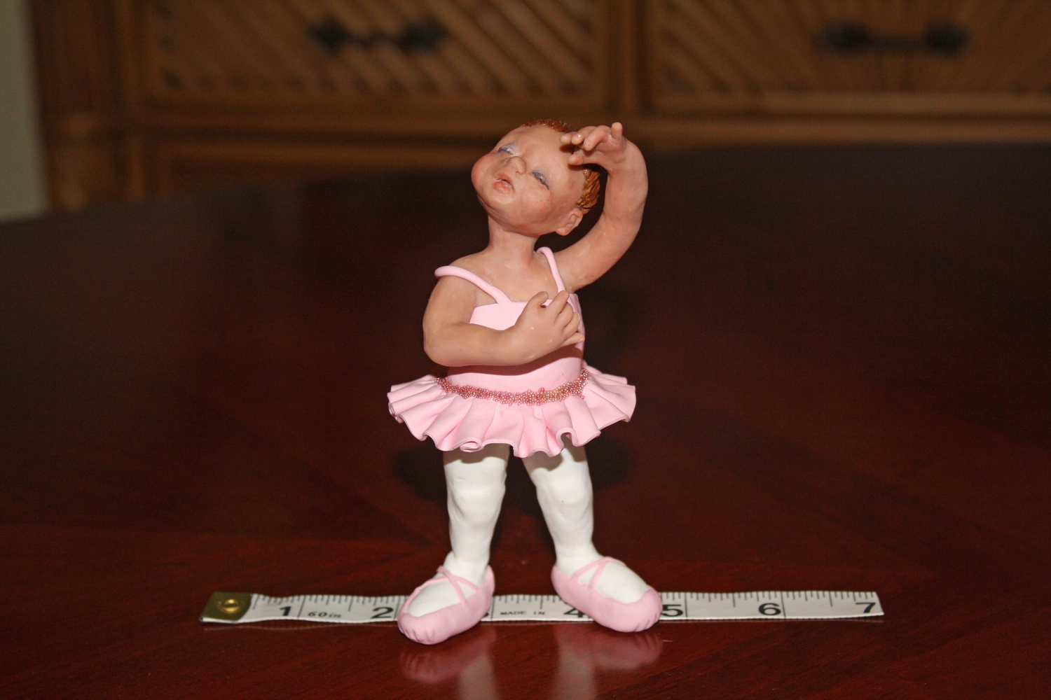 OOAK Polymer Clay Ballet Star of the Dance Recital