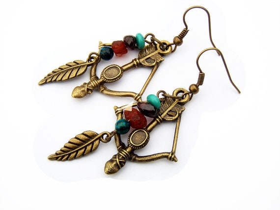 THE HUNTERS BOW: Earrings inspired by World of Warcraft