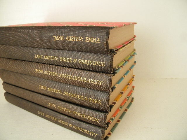 vintage Jane Austin novels