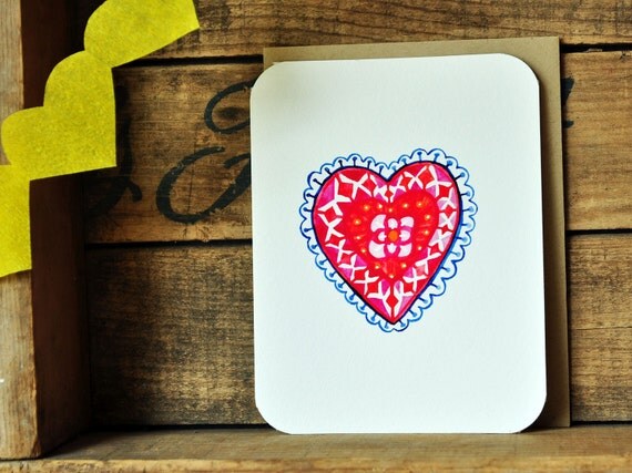 Set of 5 Valentines