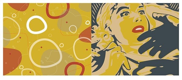 Cinema Fantastique - giclee print - 15 x 32