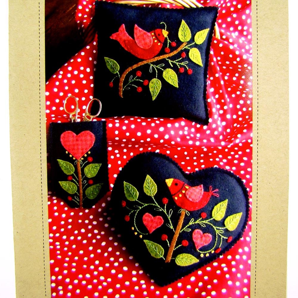 Americana Needlework Set by Bird Brain Designs