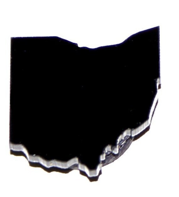 Black Ohio Magnet