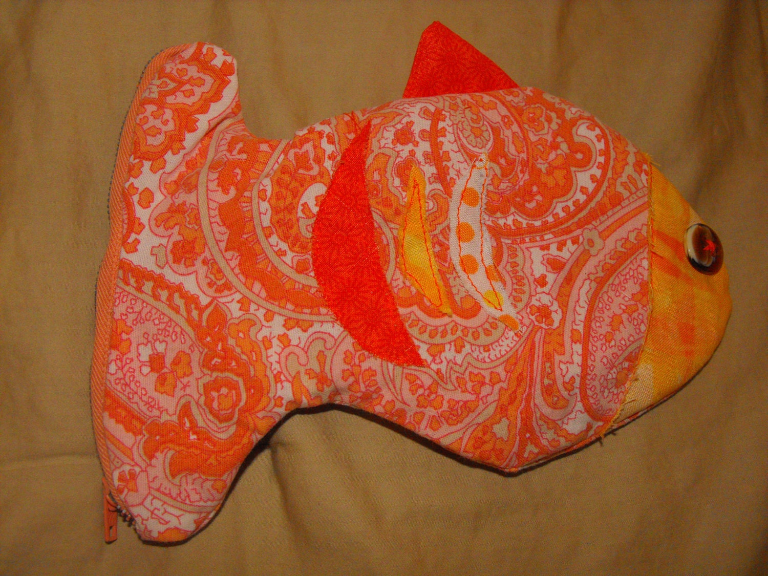 Zipper Pouch Goldfish