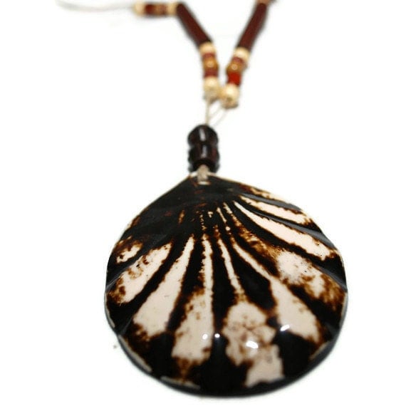 Shell Rush OOAK Clearance Necklace- Etsy Treasury item