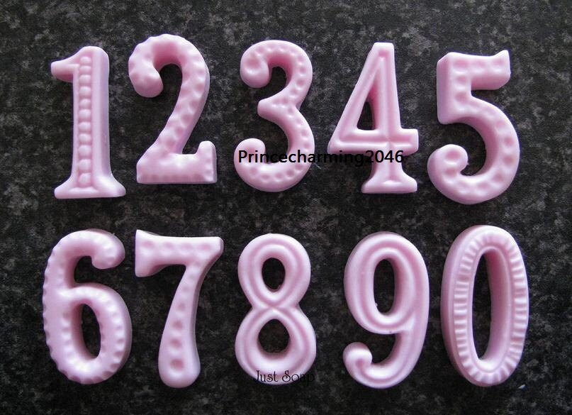 Soap Mold Moulds Letters Numbers Flexible Silicone Mold For Soap Candy | eBay