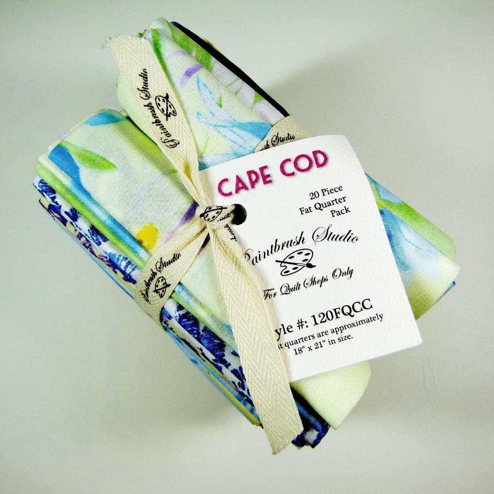 Cape Cod Fat Quarter Bundle by Paintbrush Studios 20 Pieces