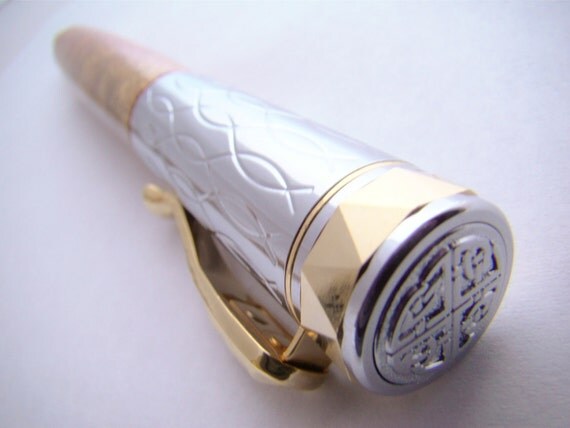 Handcrafted Xylia Lace Burl Electra Rollerball Wooden Ink Pen Free Shipping