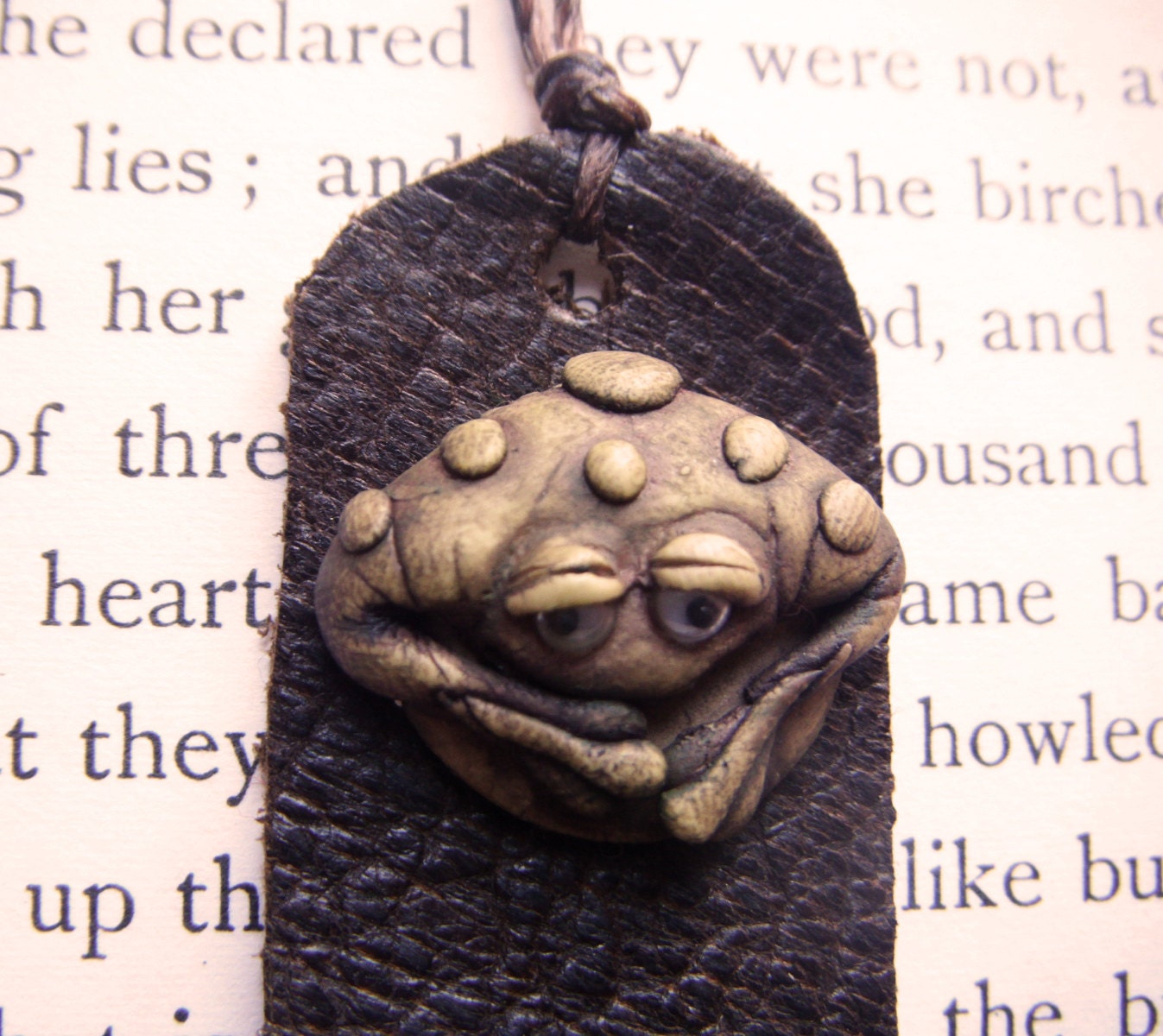 Frog  bookmark