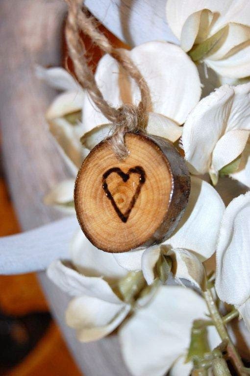 Aspen Hearts Rustic Wedding FAVORS Charms 50 Gift Tag Outdoor Shabby