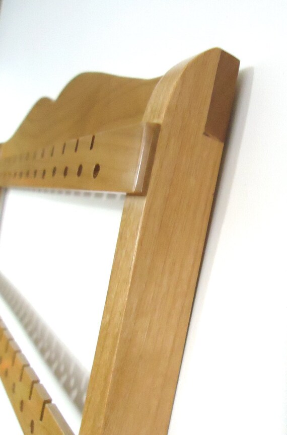 Jewelry Display Earring Holder, 7 Peg Necklace Holder, 90 Pairs, Cherry, Wood, Maple, Boutique Quality & Design, Ready To Ship