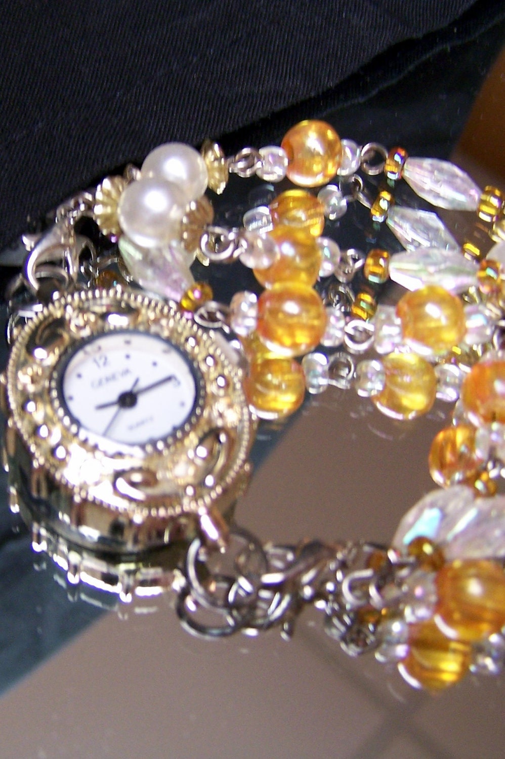 Swavorski Crystal Accent Watch w/ Interchangable Band