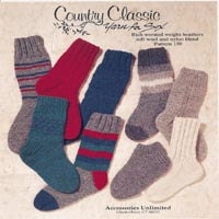 Pattern, Sock Pattern, Country Classics Yarn for Sox Pattern