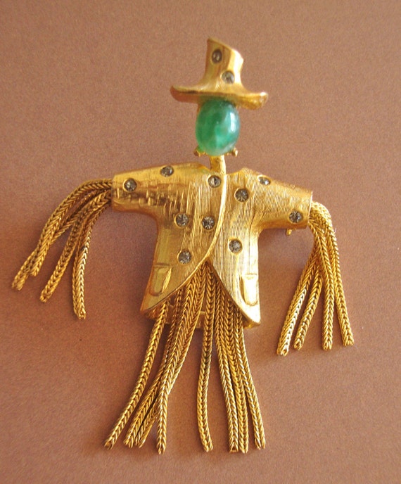 Jeanne Figural Brooch