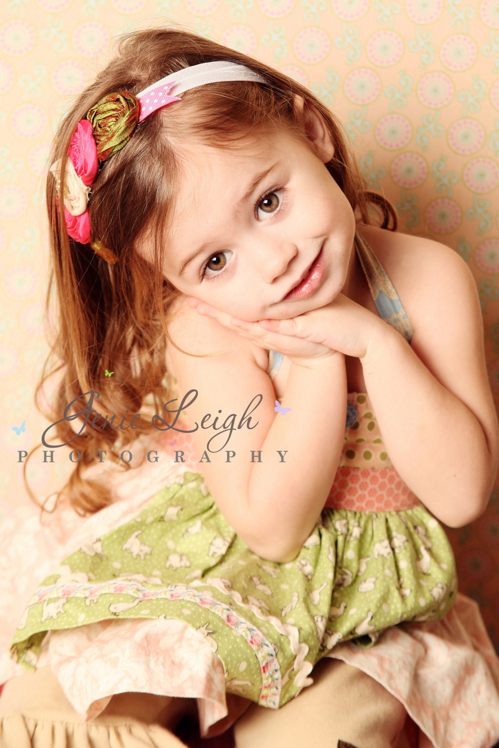 Be Mine Dress Up Headband-head, band, hair, rosette, vintage