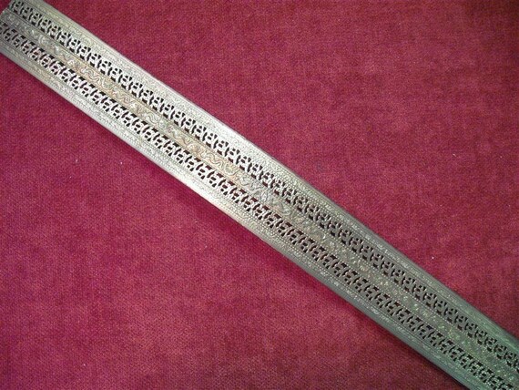 Brass Filigree Banding Strips - 12B