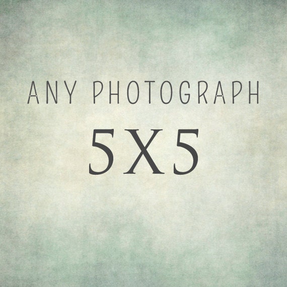 5x5 Custom Print from my Shop