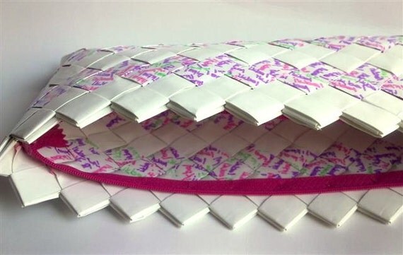 Personalizado saco origami, papel de bala bolsa, escrito branco e colorido, presente para as mães