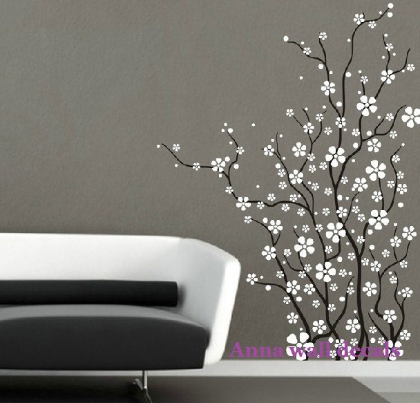 Plum blossom ------Vinyl Wall Decal Sticker Nature Design Tree Wall Decals Wall stickers Nursery wall decal