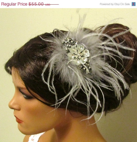 OOAK Victorian bridal headband swarovski rhinestones Headband Bridal 
