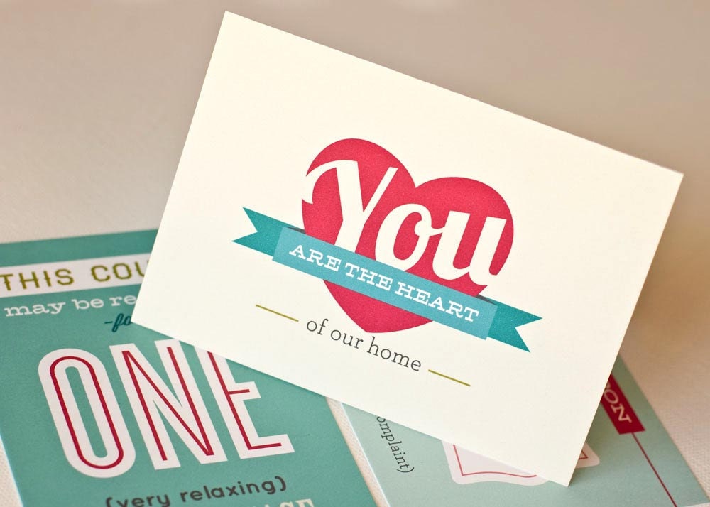 Mother's Day Card and Coupons // Gift Set for Mom // COUPONS FOR MOM