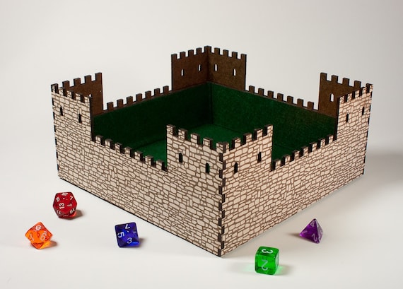 Castle Dice Tray